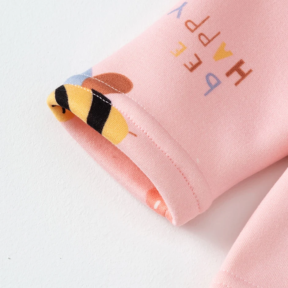 2 stücke kinder Herbst Und Winter Cartoon Gedruckt Dicke Warme Unterwäsche Set Für Jungen Und Mädchen Bequeme Und Plüsch Hause kleidung – Detail 20