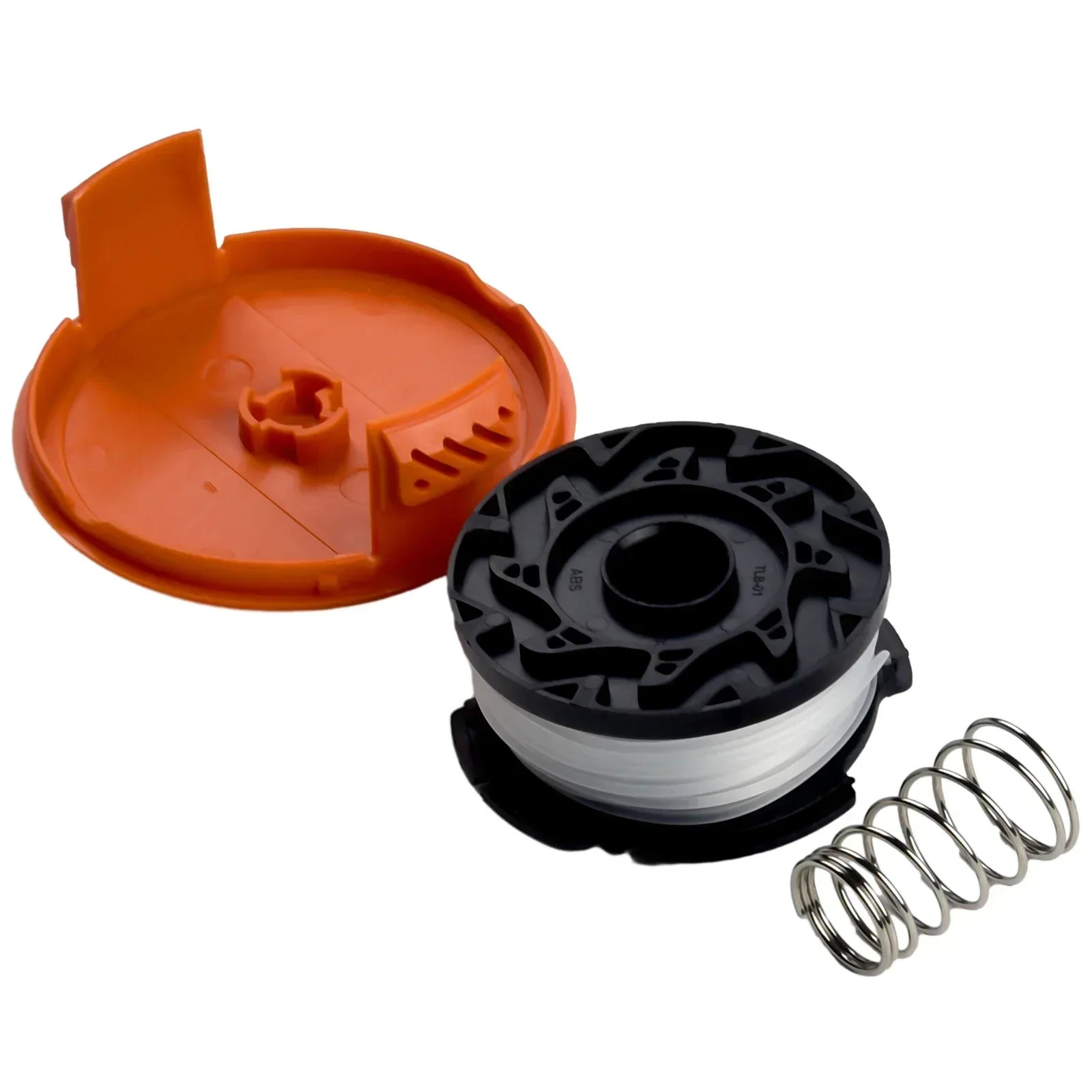 

1set 30-foot Trimmer Line & Replacement Spool Cap Cover & Spring Trimmers Replacement Accessories For Black Decker Cap Spring