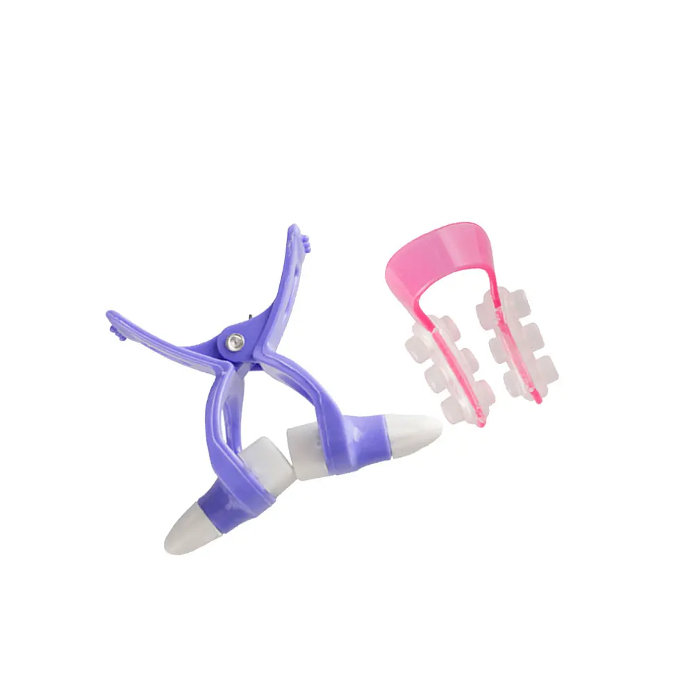 

2pcs Nose Corrector Durable Nose Up Shaping Aids Silicone Pad Beauty Clip Shaping Aid Straightening Tool Without Surgery