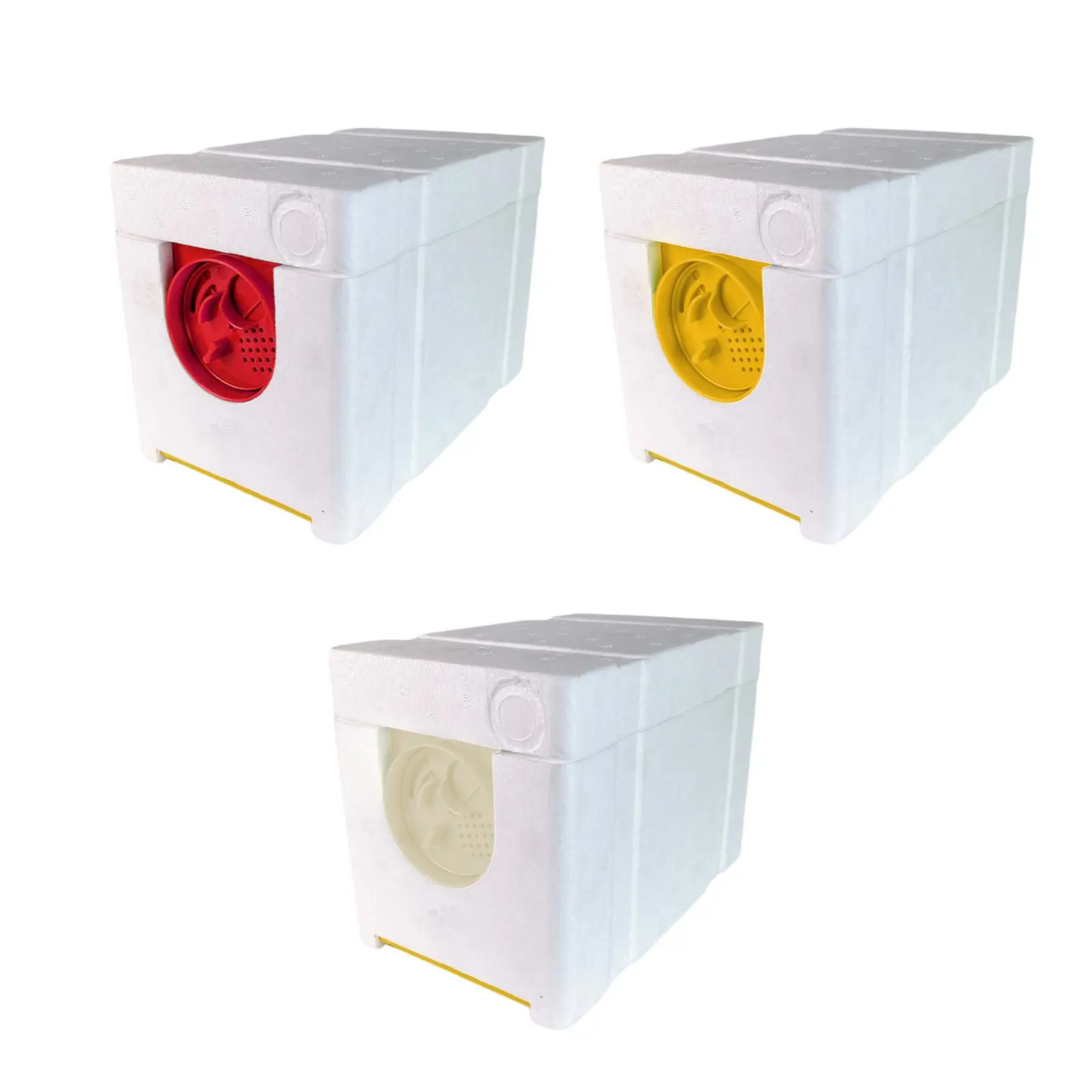 Queen Bee Breeding Box Plastic Nuc Mating Hive Beekeeping Tool Breeding Box for Bee Colony Starter Kit