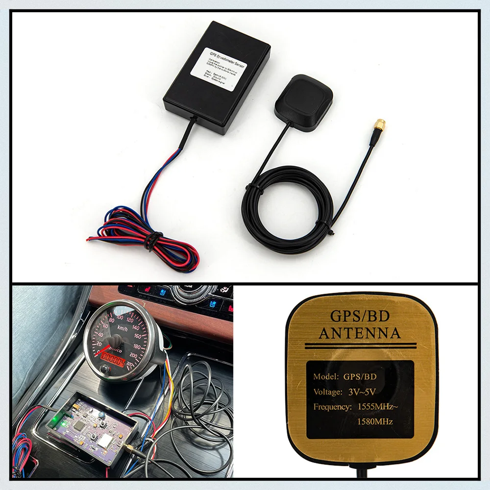 

Universal GPS Speed Sender Speedometer Sensor Adapter For Car Truck Boat GPS Speedometer Gauge Meter