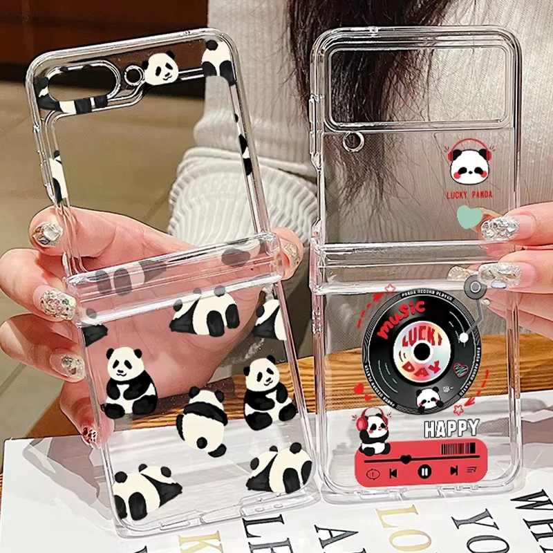 Panda Printed Clear…