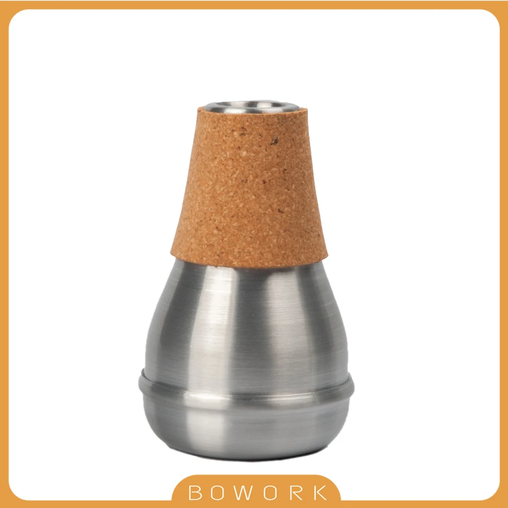 Lightweight Practice Mute Aluminum Compact Practice Mute Trumpet Silent Lower Sound Volume Reducer For Jazz Traveling Musician