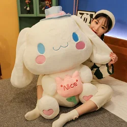 New Cinnamoroll Plush Toys Giant Plushie Soft Stuffed Doll SANRIO Room Decor Hello Kitty Accessories Cute Anime Peluche