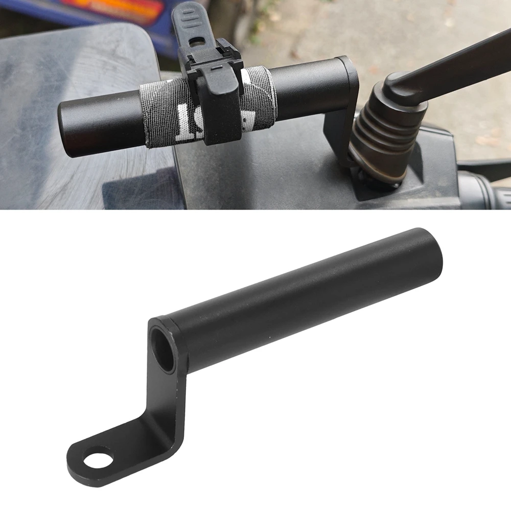 

Lengthening Extender Bracket Rearview Mirror Mount Universal for Motorcycle Scooter Bike Support Mobile Phone Holder Spotlight