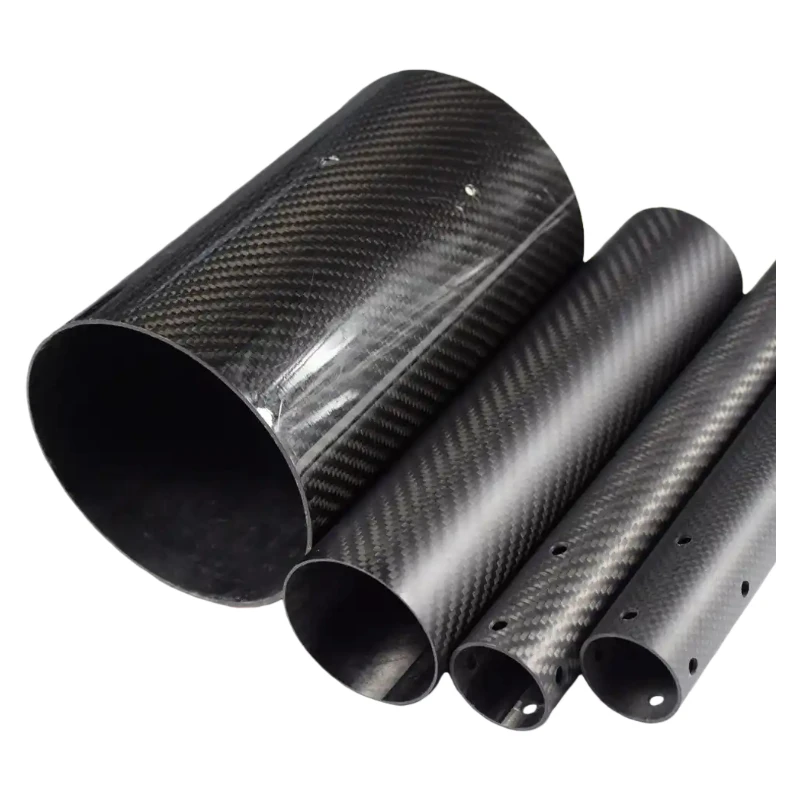 3K Carbon Fiber Tube DIY Customization (OD 4mm-200mm), CNC-Cut Carbon Fiber Plate, Custom Carbon Fiber Solutions