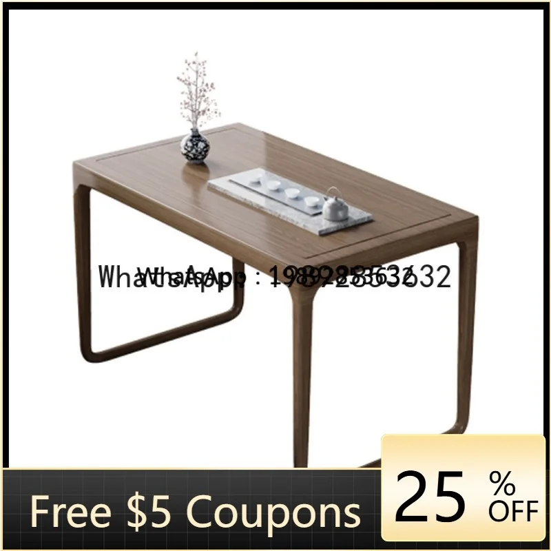 

AB Solid Wood New Chinese Set Home Brewing Tea Drinking Office Integrated