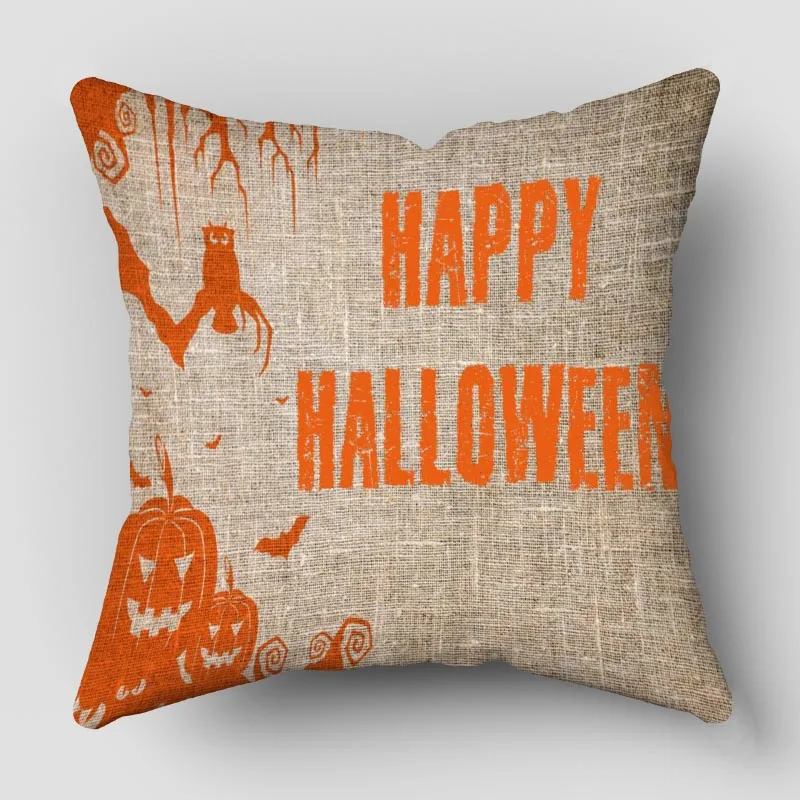 Musife Halloween Pillowcase Art Square Zippered Pillow Cover 35*35,40*40,45*45cm wholesale