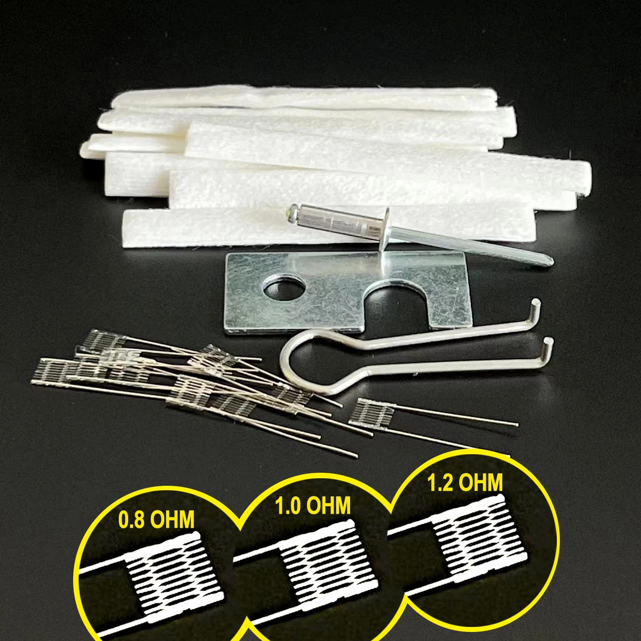 XROS Series DIY Rebuild Hand Tools 0.8/1.0/1.2ohm nexmesh Resistance Wires with leg Assembly Tools