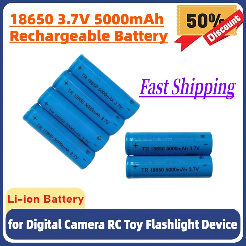 

2-20PCS SHigh Capacity 5000mAh AA AAA Ni-MH Rechargeable Batteries Quick Charge for Digital Camera RC Toy Flashlight Device