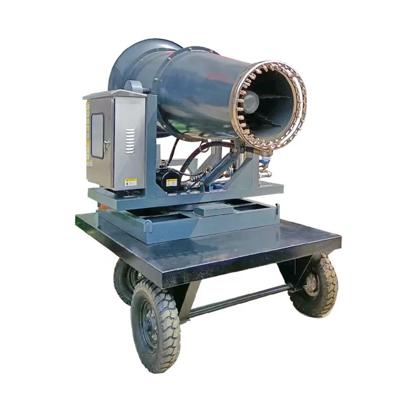 360 Degree Rotation Fog Cannon Sprayer 32M Spray Distance Electric Mist Machine For Mine Site Dust Suppression