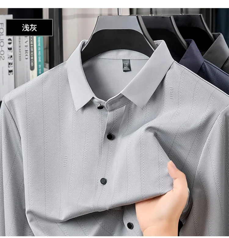 

2025 Autumn and Winter Men's Warm Trendy Polo Shirt