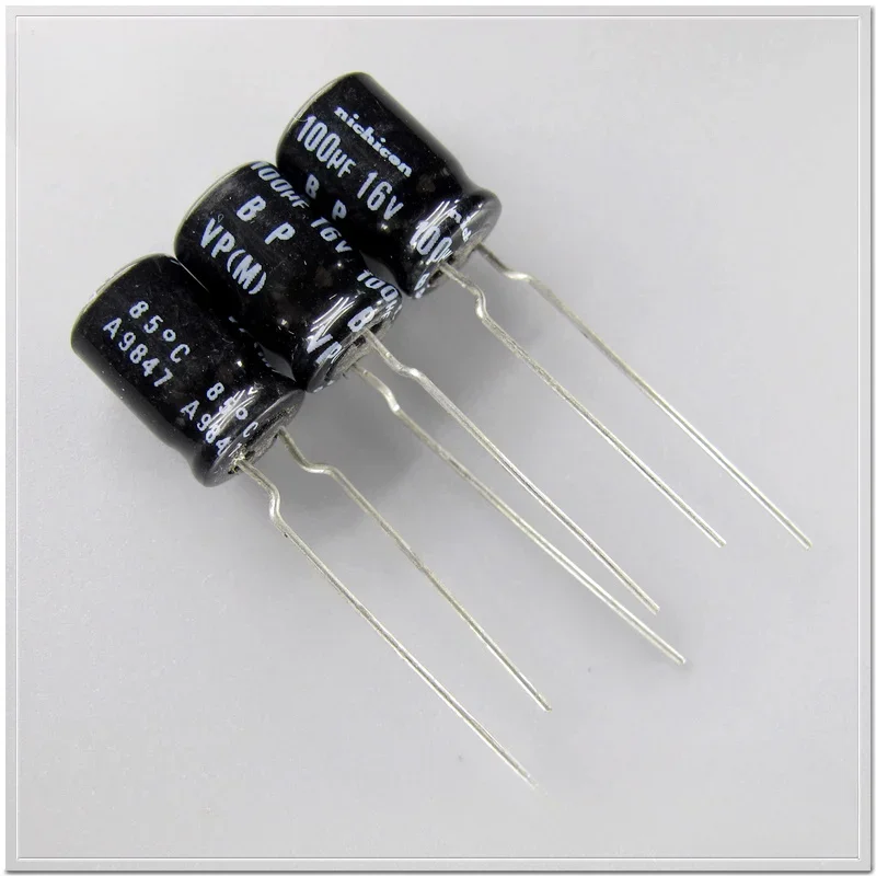 10PCS/100PCS Nichicon VP-BP series 100uF/16V100uF non-polar Audio capacitor 8X11.5mm 85℃