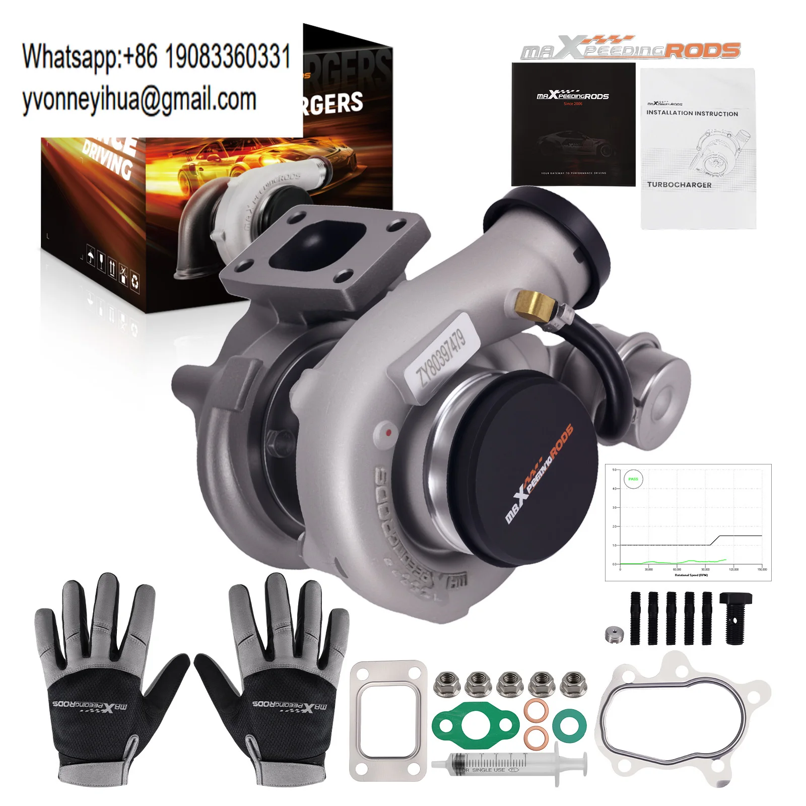 

Турбокомпрессор MaXpeedingrods Street Turbo T25 T28 GT25 GT28 GT2871 2.0BAR, до 350 л.с., для 1.6-2.0 л, все 4-цилиндровые двигатели.