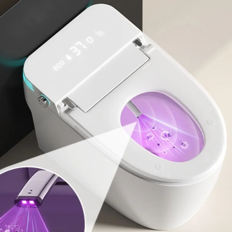 Minimalistisch vloer slim toilet Japans sanitair multifunctionele organizer Smart toiletschuim stoelhoes Slimme Wc meubelen