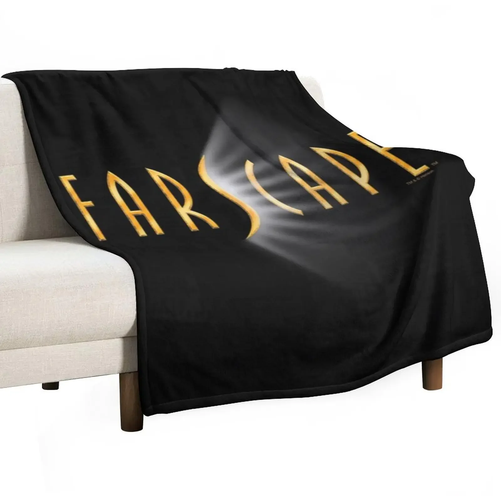 

Logo Farscape Throw Blanket Heavy Kid'S Blankets For Sofas Personalized Gift Blankets