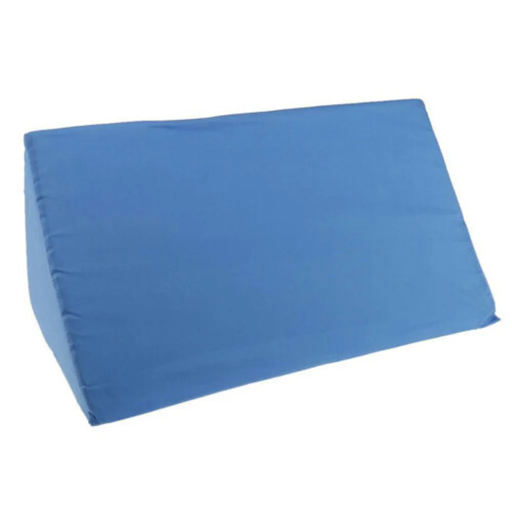 Wedge Pillow for Sleeping Acid Reflux After Surgery Triangle Elevated Pillow for Bedside Dormitory Office Air Layer Memory Foam