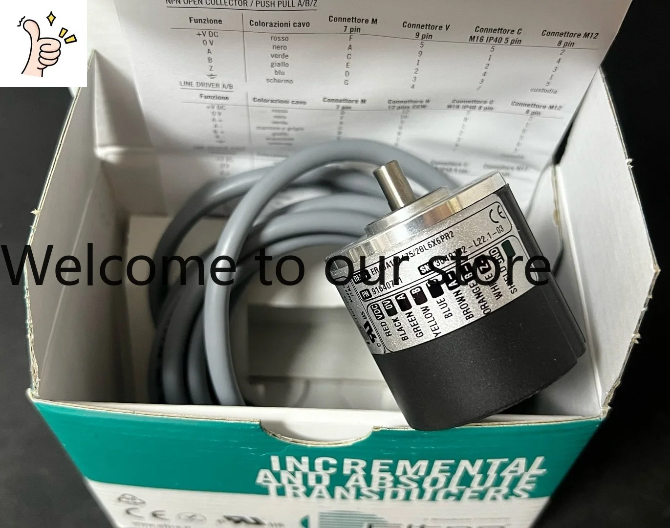 New ELTRA Incremental Encoder ER40A1024Z5/28L