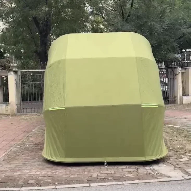 2026 Foldable Parking Garage Car Cover Manual Retractable Outdoor Steel Structure Folding Car Carport Garaje Portatil