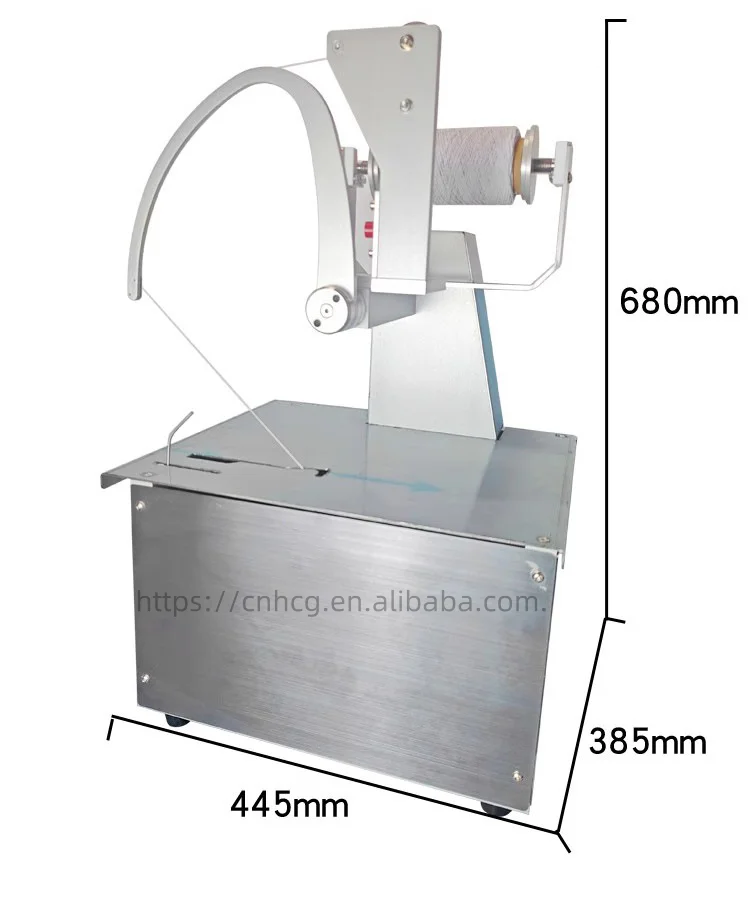 Vegetable Stick Elastic Rope Thread Bundling Binding MotorAutomatic Electric Strapping Machine for Food Packaging Flower