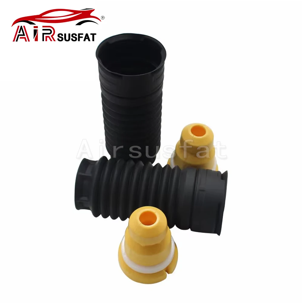 4PCS Front Shock Absorber Dust Cover + Rubber Buffer For Mercedes Benz E-Class W211 S211 2113230092 2113230444 2113230244