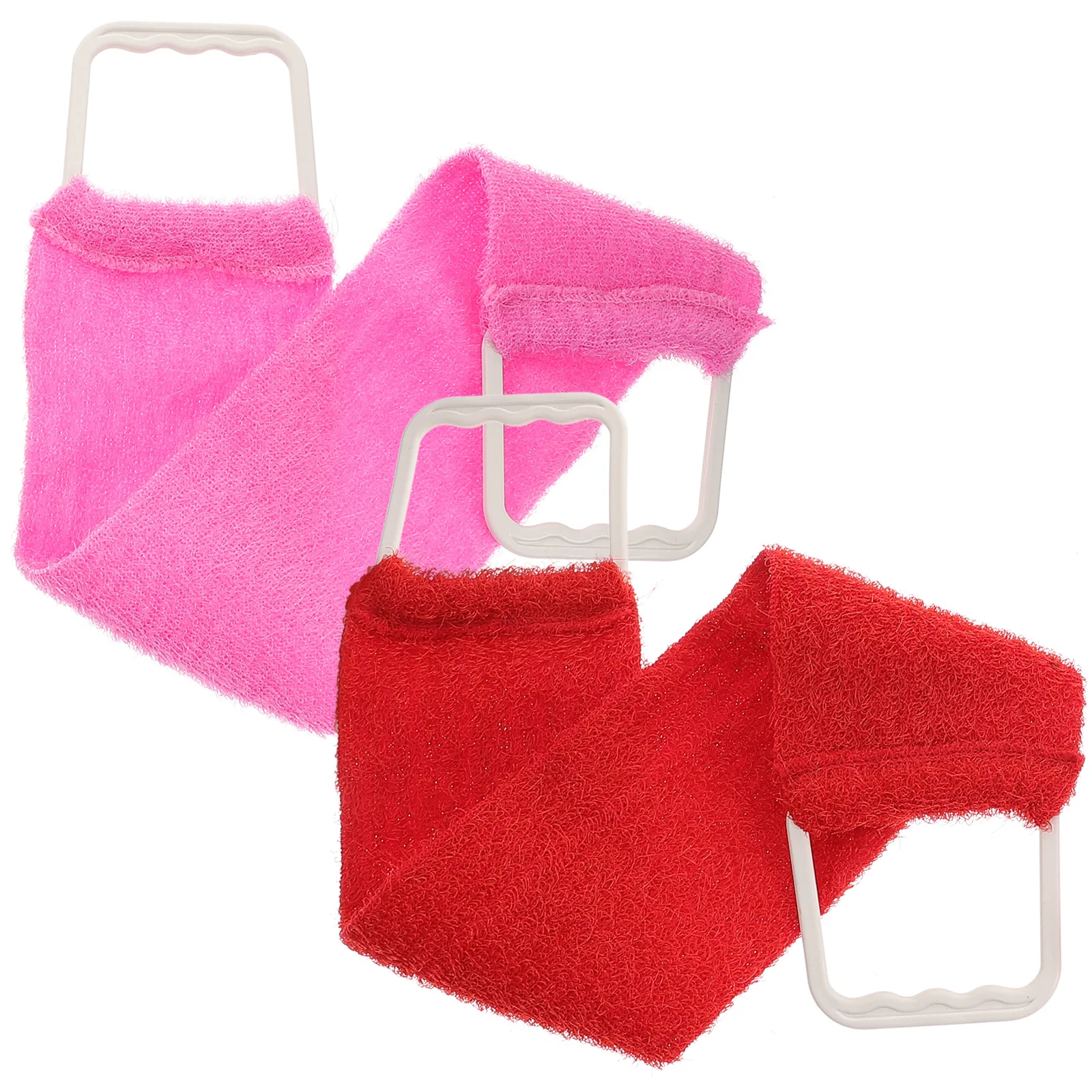 Body Bath Back Scrubber Towel Exfoliating Shower Cloth Double- Sided For Bath Shower Scrub Strap Washcloth Body Scrubbers