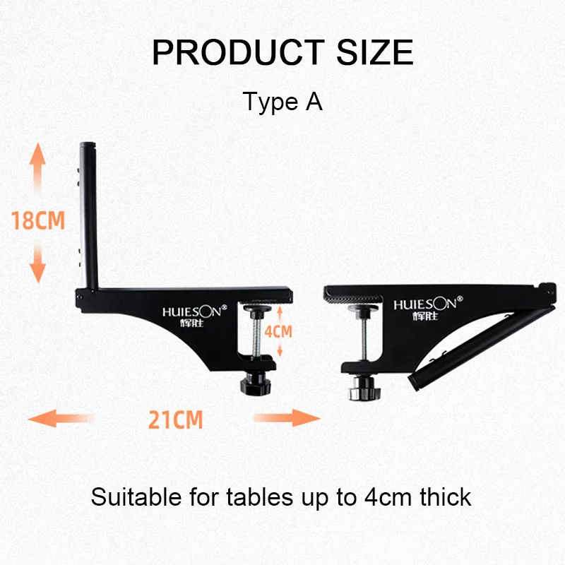 Huieson Table Tennis Net Frame Thickened Clip Table Tennis Net Frame Ping Pong Table Net Rack Set With Net Ping Pong Accessory