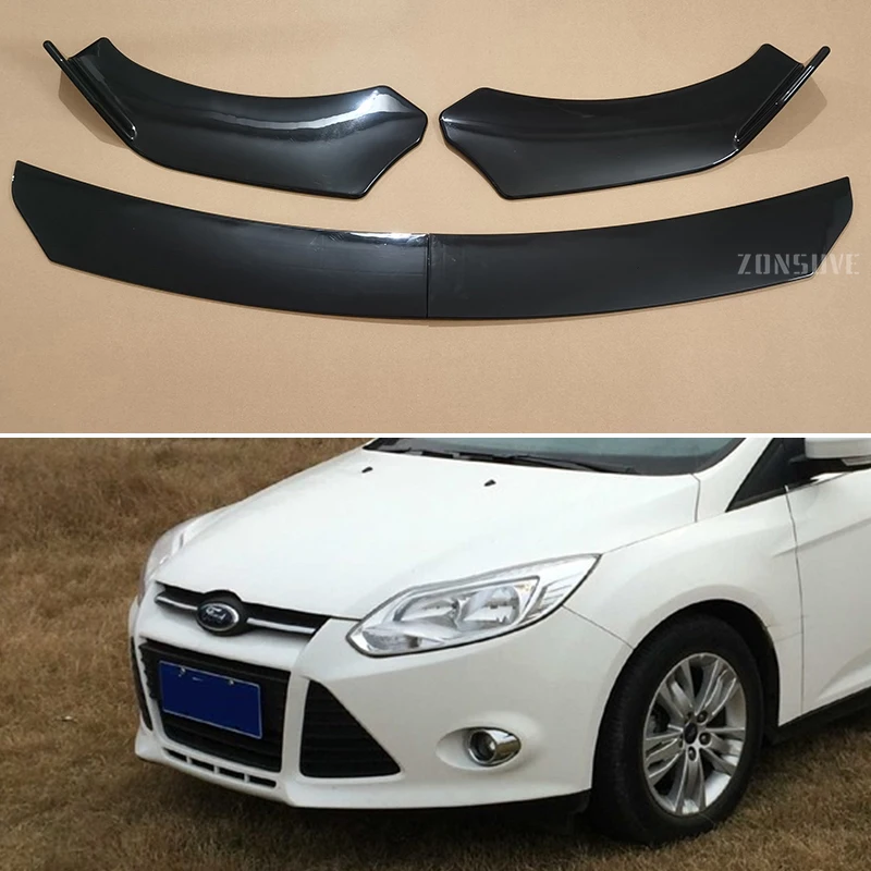 

4 шт., сплиттер для переднего бампера Ford Focus Hatchback 2008-2024 года