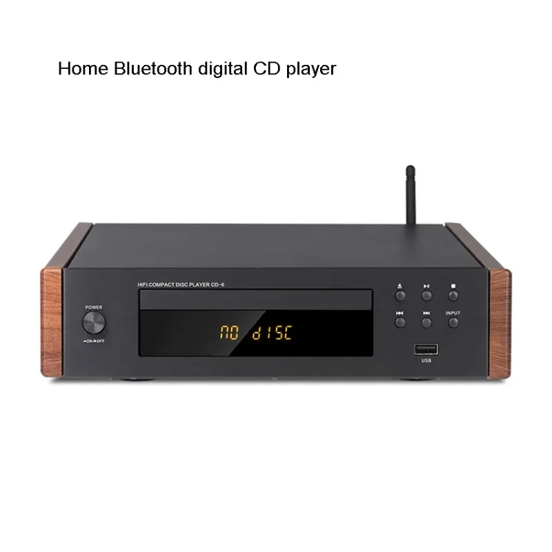 CD-6 Home High Fidelity Fever Bluetooth CD Player Digital Output Imported Movement Lossless USB Decoding
