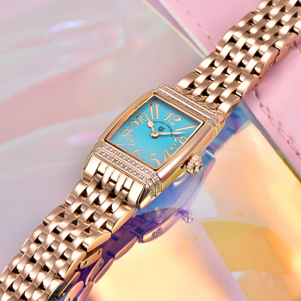 New Arrival PAGANI DESIGN PD-1737L Elegant Women Watch Swiss Ronda 762 Quartz Movement Fine Steel Female Wristwatch