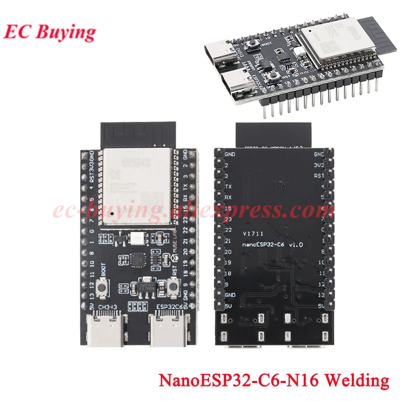 Variant: nanoESP32C6-N16 Weld