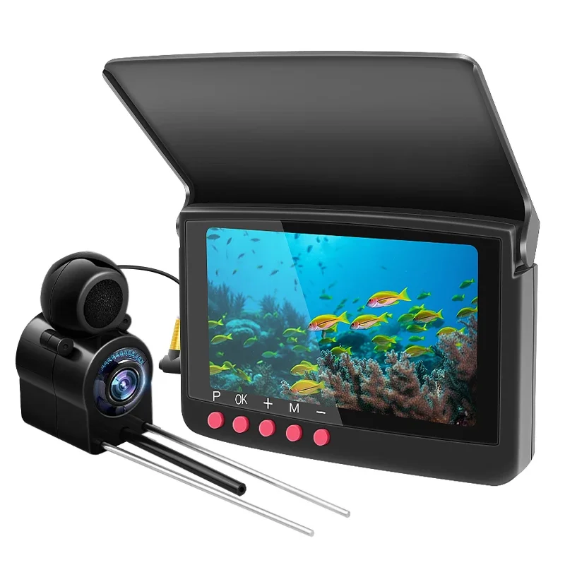 

Factory Fish Finder 1000TVL HD Waterproof 5 Inch Underwater Fishing Video Camera For Used In Ocean And Fresh Water Fishing