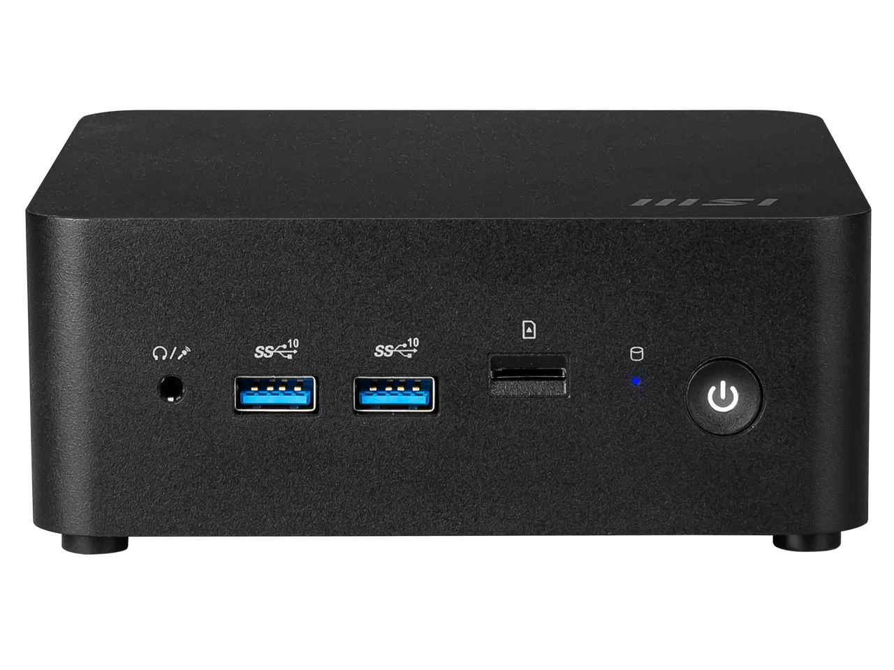 MSI Cubi NUC 1M-010BUS Black Mini PC Barebone, Intel Core 5 120U, Thunderbolt 4, Dual 2.5G LAN, 4 USB, Quad Display view 7