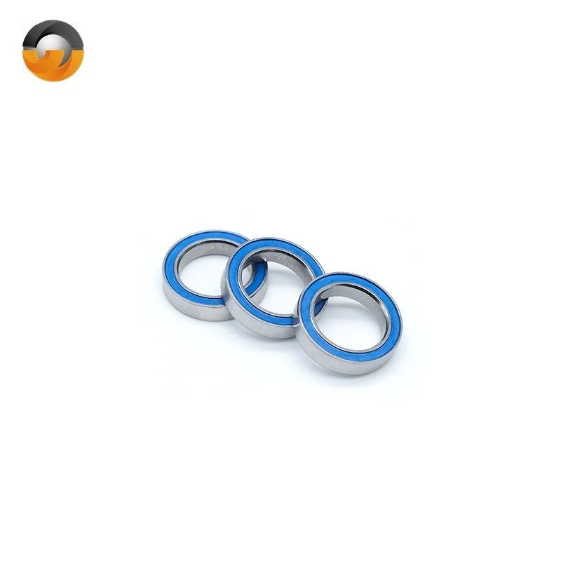 6702RS Bearing ABEC-7 (10PCS) 15*21*4 mm Thin Section 6702-2RS Ball Bearings 61702 RS 6702 2RS With Blue Sealed