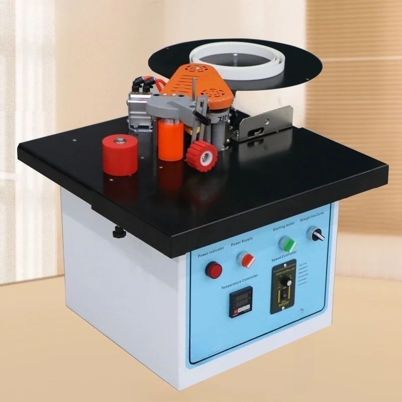 Hot-selling desktop edge banding machine with large-capacity glue pot, suitable for small woodworking workshops