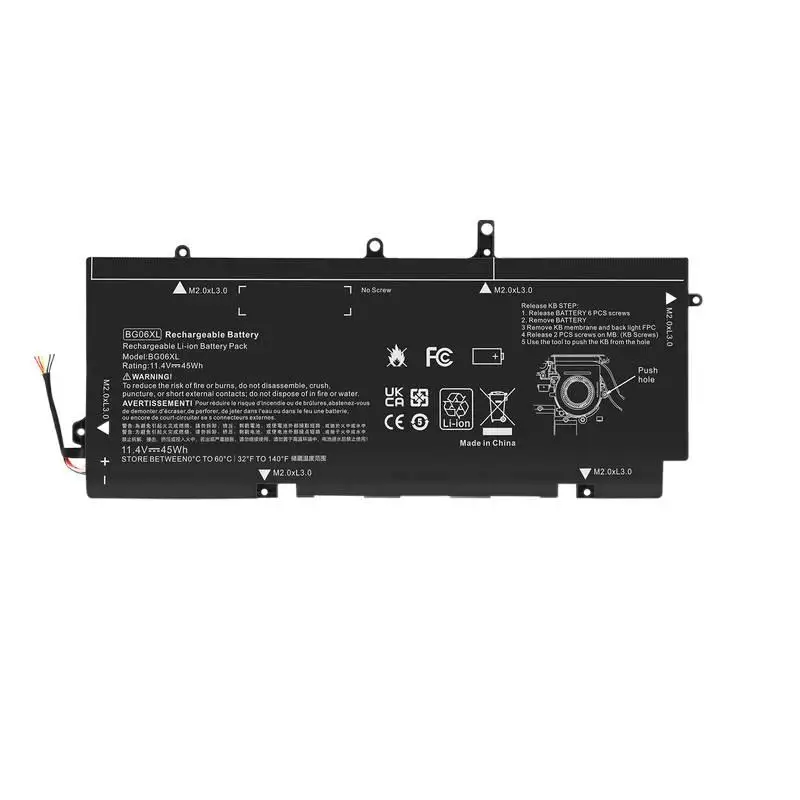 بطارية BG06 BG06XL لسلسلة HP EliteBook 1040 G3-Z 805096-001 BGO6XL