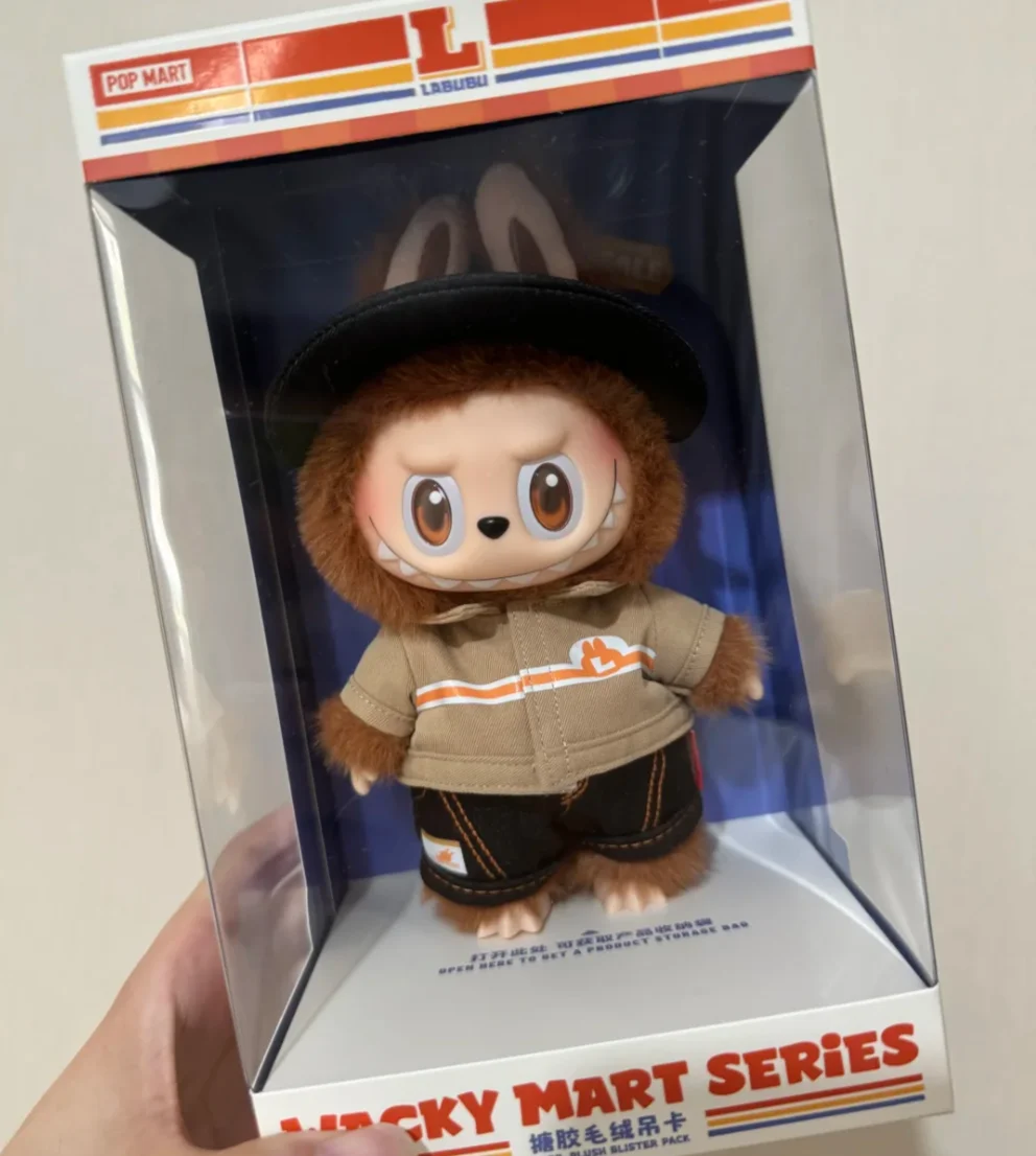 

100% Authentic POP MART THE MONSTERS Wacky Mart Series Vinyl Plush Hanging Card PREORDER Collectible Toy Decor Gift for Friends