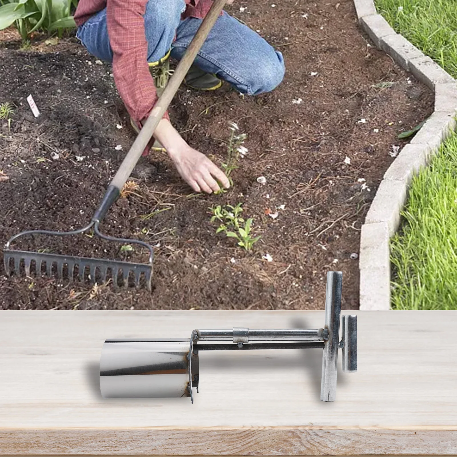 

Efficiently Prepare Your Garden Bed with Our User Friendly Transplanter Designed Specifically for Small Plants' Needs