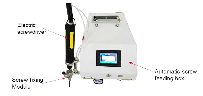 High Precision Assembly Line Robot Automatic Lock Screw Fitting Machine Fastening Machine With Handle Control