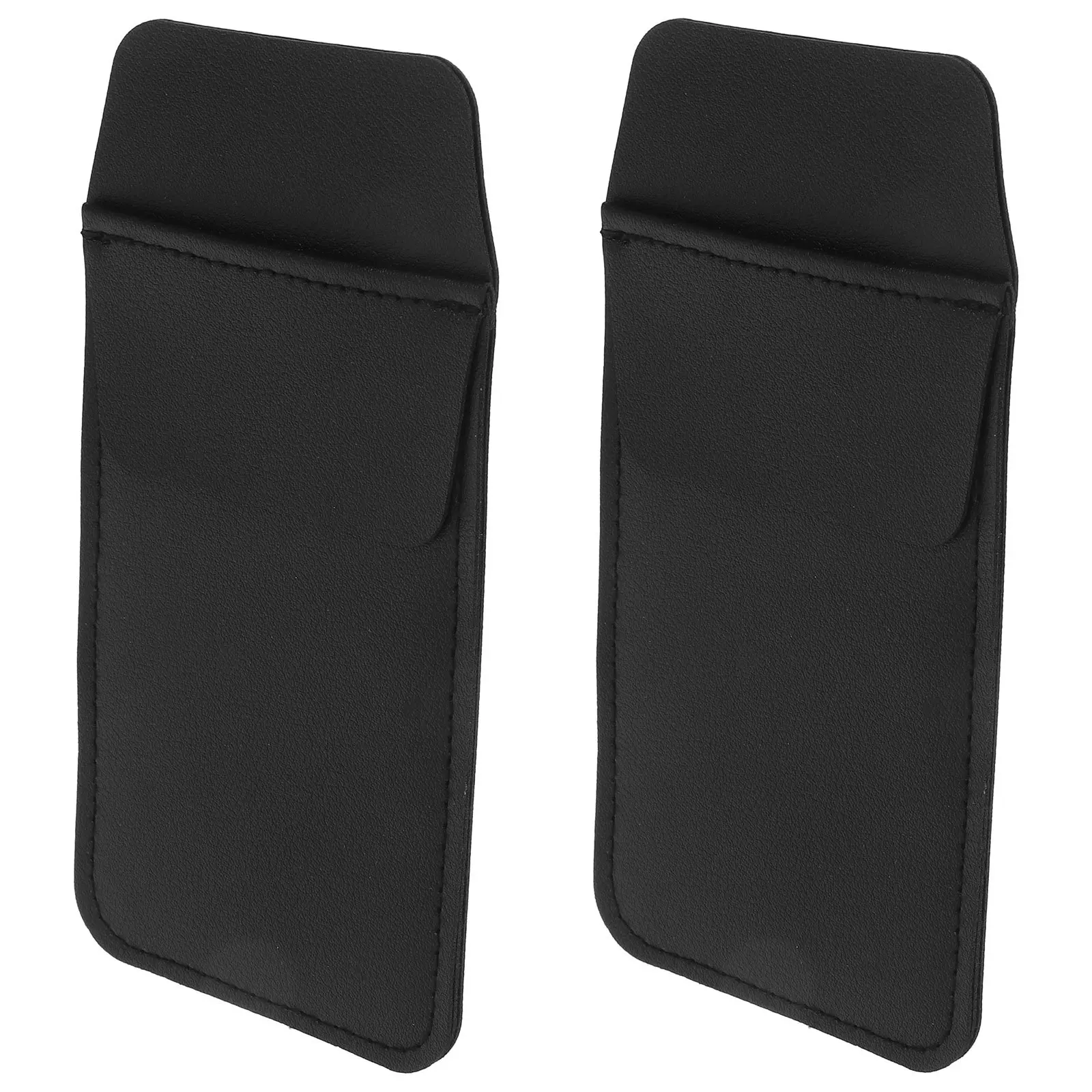 

2pcs Pen Storage Bag Pu Nurse Pens Organizer Doctor Supply Large Capacity Insert Type Pencil Storage Bags Pocket Protector For