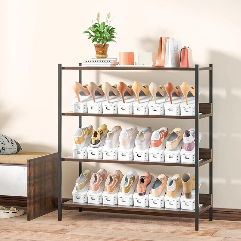 

Adjustable storage Double-layer thickened shoe rack Layered shoe support Home dormitory shoe storage rack Shoe cabinet storage r