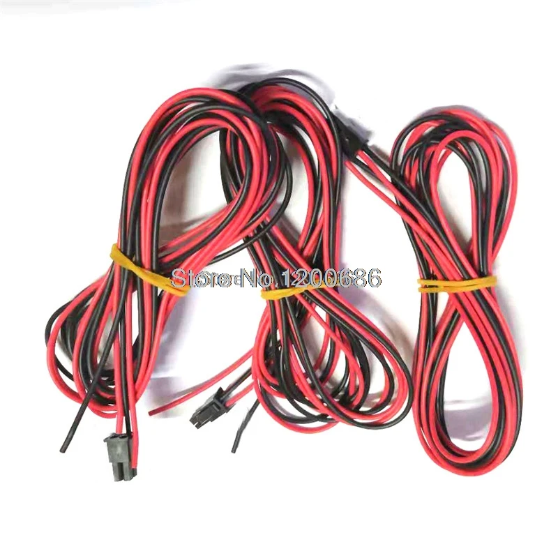 100CM 22AWG Molex P/N 43025-0400 4 Pin Molex Micro-Fit 3.0 wire harness 20 cm long cable and the polarity Pin 3 (-) pin 4 (+)