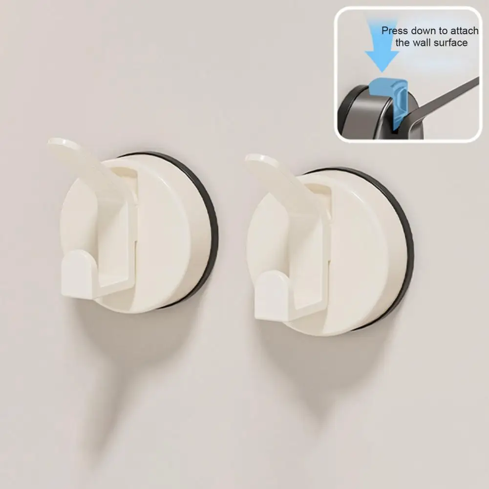 Bathroomhook Multi-purpose Suction Cup Hook for Strong Load-bearing Easy Installation Versatile Coat Hanger Door Hook Storage