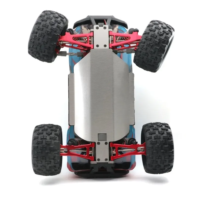 

For Mjx Hyper Go 16207 16208 16209 16210 H16 Stainless Steel Skid Plate Chassis Armor Gearbox Protector RC Car Upgrade Parts