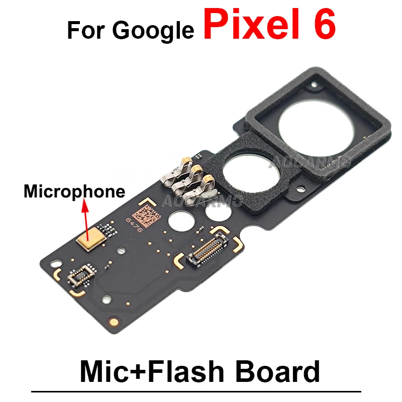 For Google Pixel 6 6Pro Pro Microphone And Flash Light Small Board Replacement Part