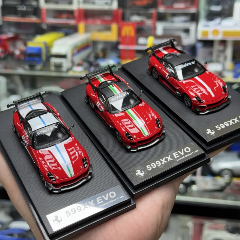 1:64 599xx литая миниатюрная модель автомобиля из радиоуправляемого сплава, украшения для взрослых, игрушки для мальчиков, подарки на день рождения для детского фестиваля