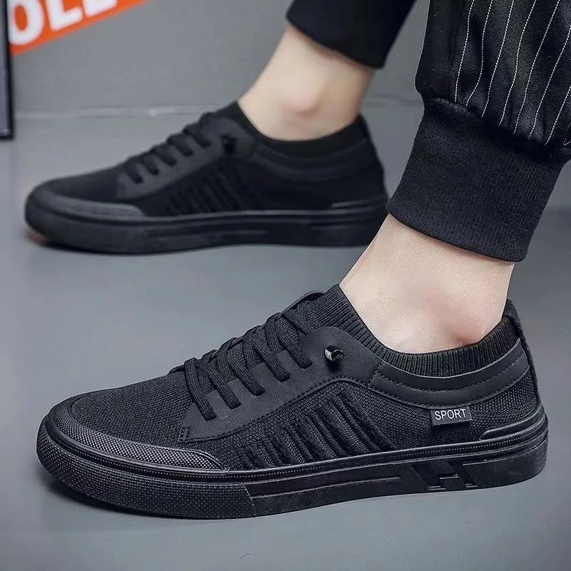 Men‘s Casual Shoes Fashion Sneakers for Men 2024 New Mesh Breathable Outdoor Walking Loafers Male Flats Zapatos Para Hombres