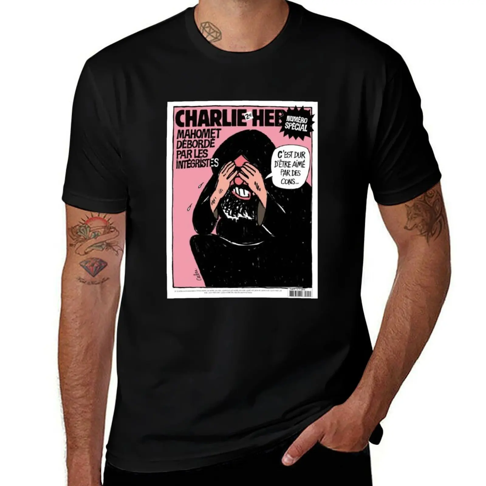 

Charlie Hebdo 3 T-Shirt man t shirts for men casual man graphic t shirt T-Shirt