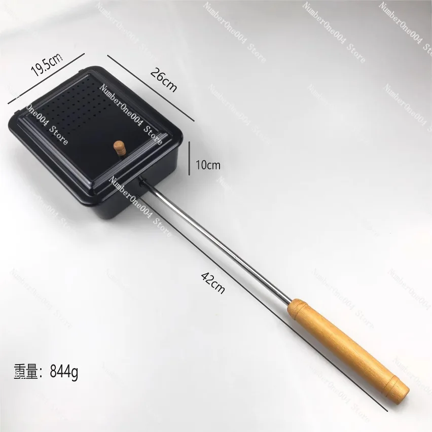 Mini Popcorn Maker Manual Stovetop Popper for Home Kids Small Corn Popper