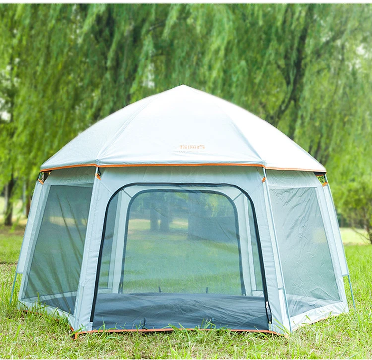 

6-Person camping tent backpack tent hexagonal waterproof dome automatic pop-up outdoor sports tent camping awning, CZX-81
